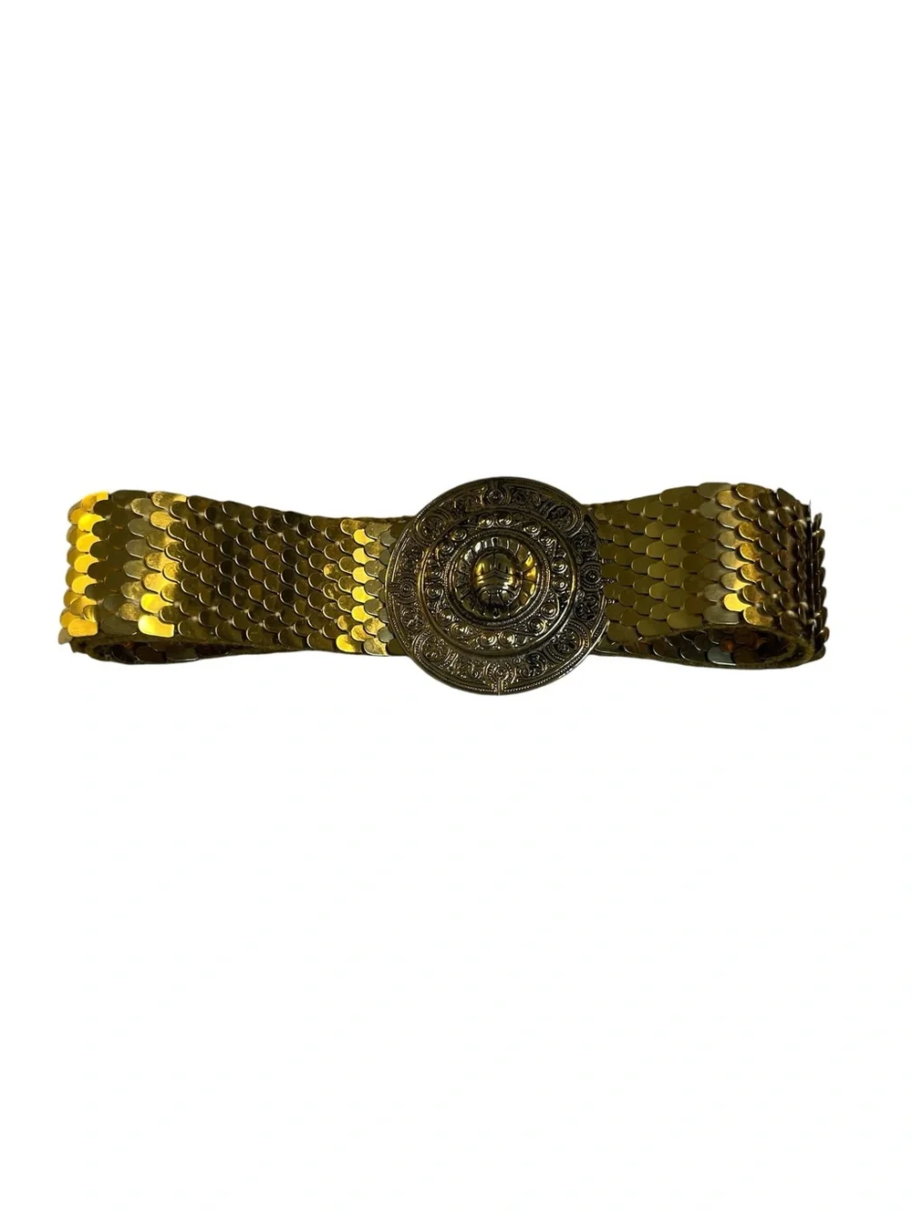 Vintage gold Art Nouveau belt 80’s